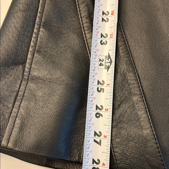 Croft & Barrow Black Leather Trench Coat
Size S - Picture 7 of 10